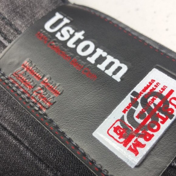NWT MENS U-STORM SLIM STRAIGHT JEANS 34x30 ⭐️ - Picture 2 of 13